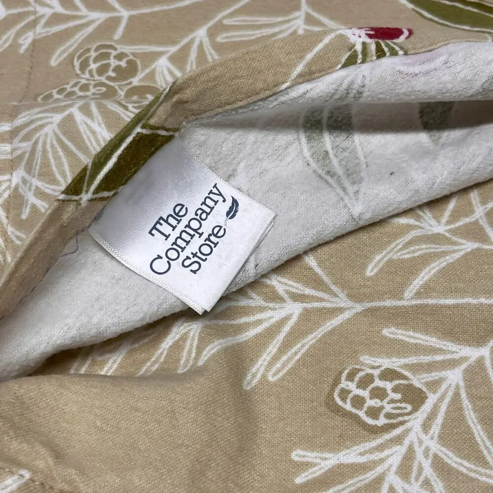 The Company Store Flannel Standard Pillow Shams Set of 2